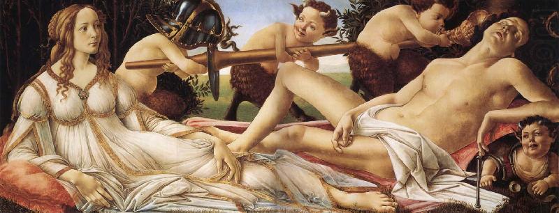 Venus and Mars, Sandro Botticelli